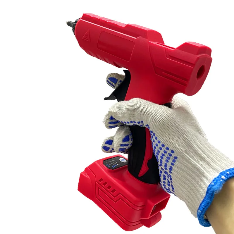 สําหรับ Milwaukee 18V แบตเตอรี่ไฟฟ้าปืนกาวร้อนไร้สาย Melt กาวปืน 11mm กาว Stick Hot Melt เชื่อม Air Gun เครื่องมือ