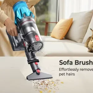 مكنسة كهربائية X7A 2 في 1 محمولة ولاصقة لاسلكية، آلة تنظيف منزلية قوية وهادئة #2