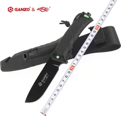 Firebird Ganzo G8012V2 8cr13mov blade ABS Handle Fixed blade knife Survival Camping tool Hunting Knife tactical outdoor tool