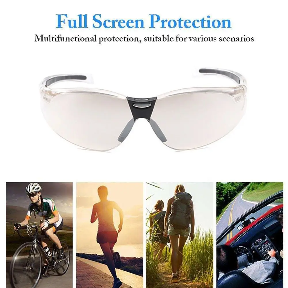 Anti-Splash Anti-impact Outdoor Work Riding Cycling Eye Protective Protection Glasses Eyewear Safety Goggles