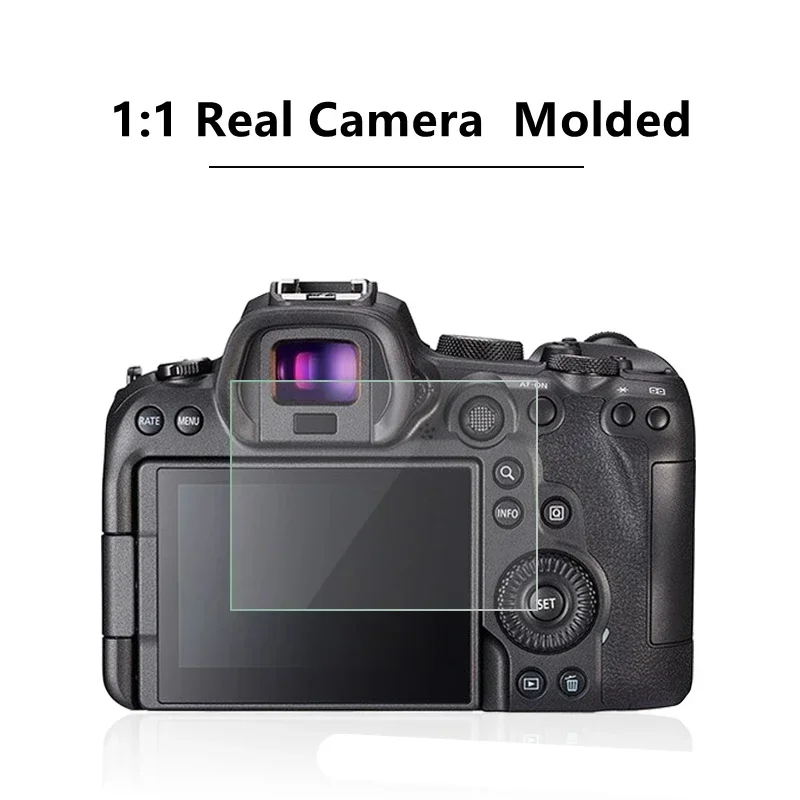 For Canon EOS R6 Mark II EOS R6 / R6 II Camera Glass 9H Hardness Tempered Glass Ultra Thin Full Screen Protector Camera