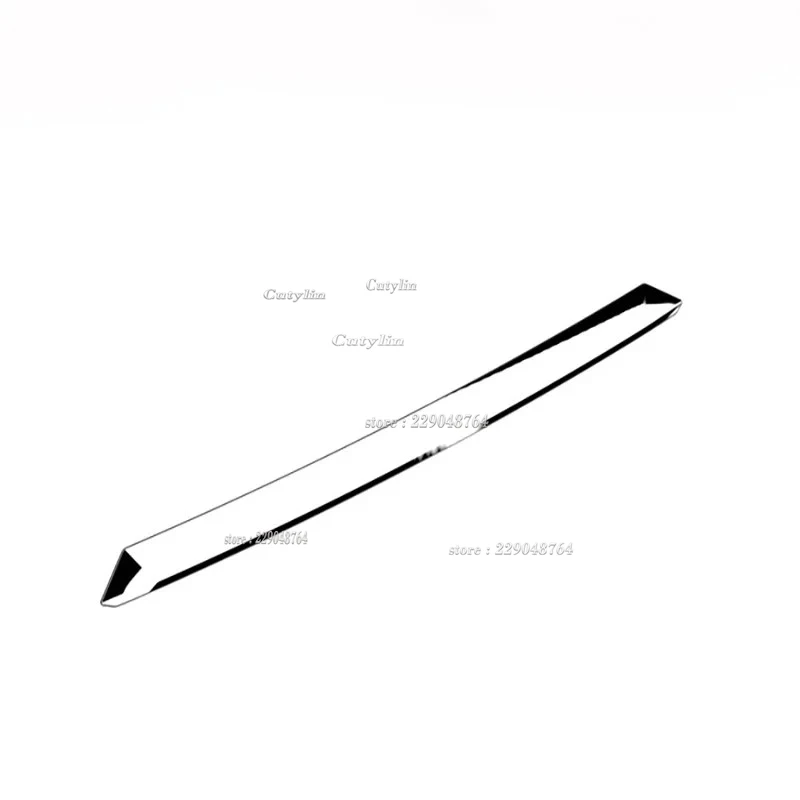 For Toyota CHR C-HR 2024 2025 ABS Black Front Bumper Protector Cover Trim Lower Bumper Guard Decorative Car Stylingcutylin