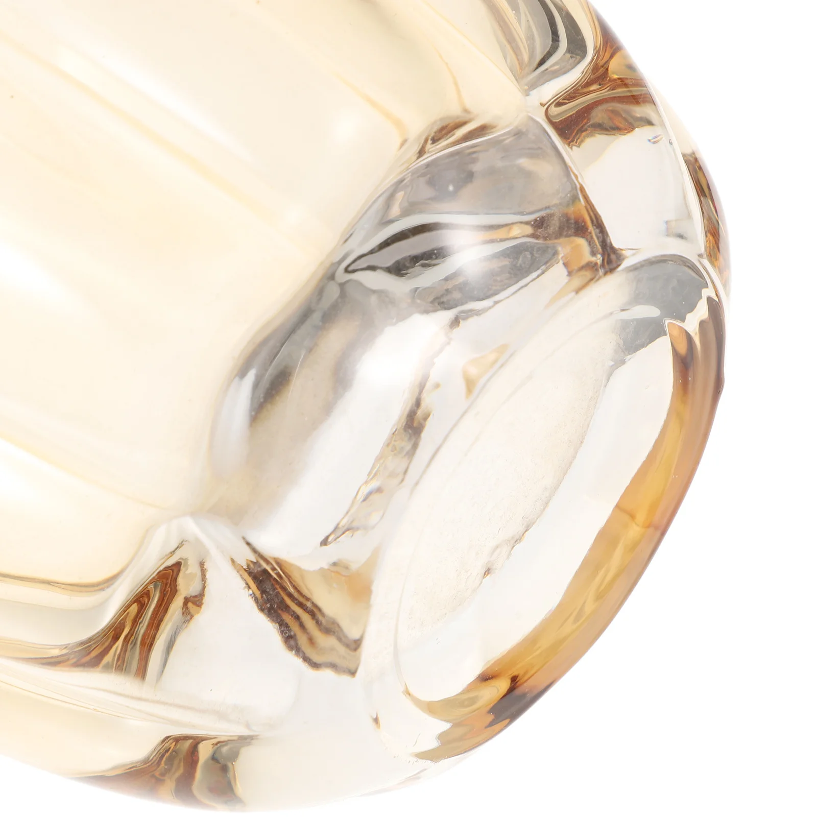 

1Pcs Amber Glass Vase Chic Flower Arrangement Vase Desktop Floral Container for Home Decor Floral Container