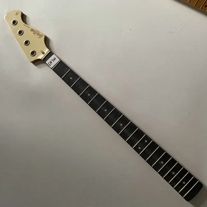 EN700 Unfinsihed 4 String Electric Bass Neck 20 Frets for DIY Replace Original HarleyBenton Deluxe Model Damages