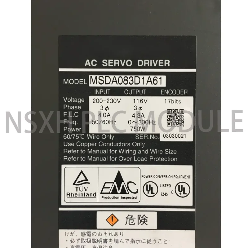 New Asli MSDA083D1A60 Original