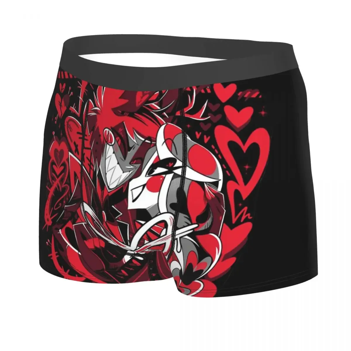 Alastor & Charlie Man's Boxer Briefs Highly Breathable Underpants High Quality Print Shorts Birthday Gifts