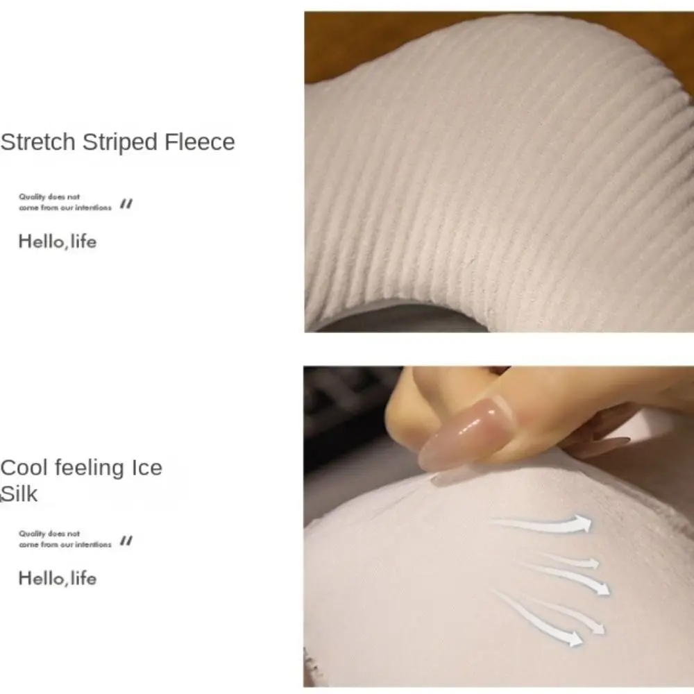 

Двусторонняя подушка для офиса с цветком, супермягкая и ледяная шелковая подушка с медведем, мягкая подушка для рук, солнечная подушка для сна, зимняя подушка