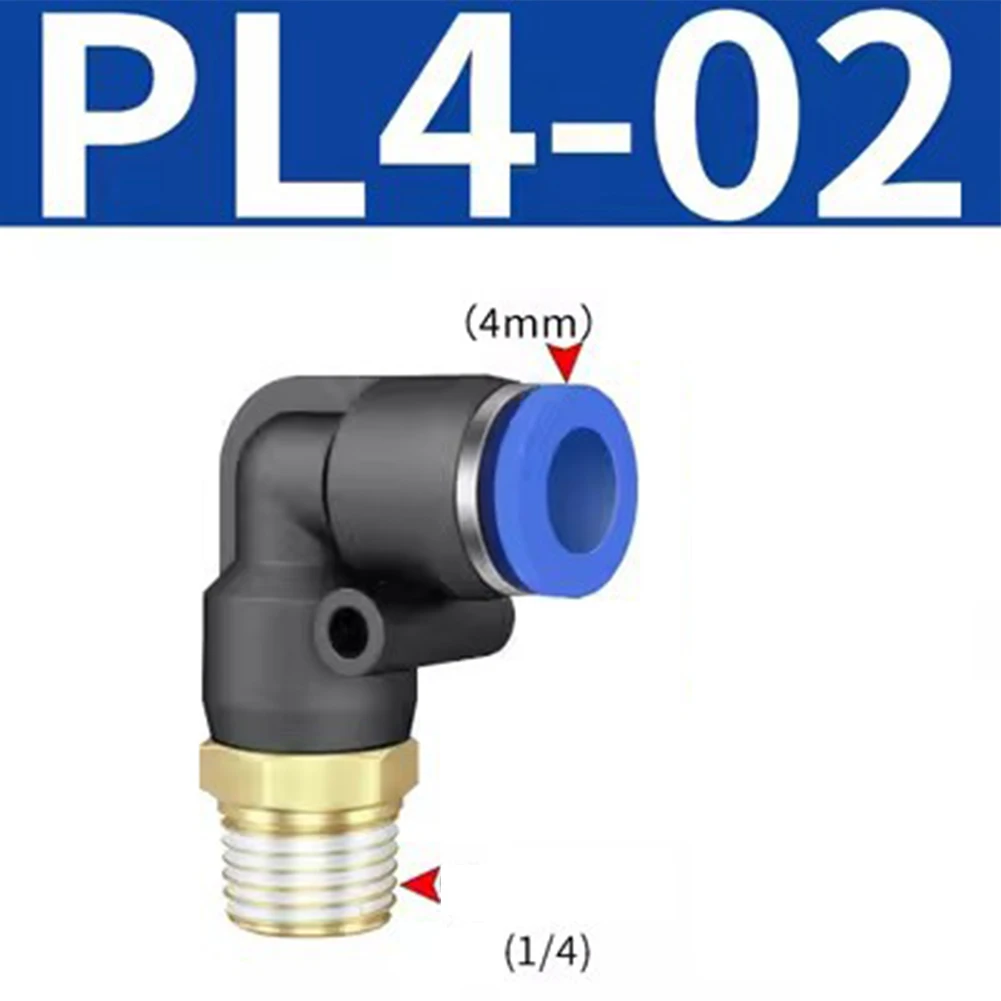 And Series Easy Installation Air Fittings L Shaped Tee Pressure Range Product Name Quick And Convenient Black And Blue