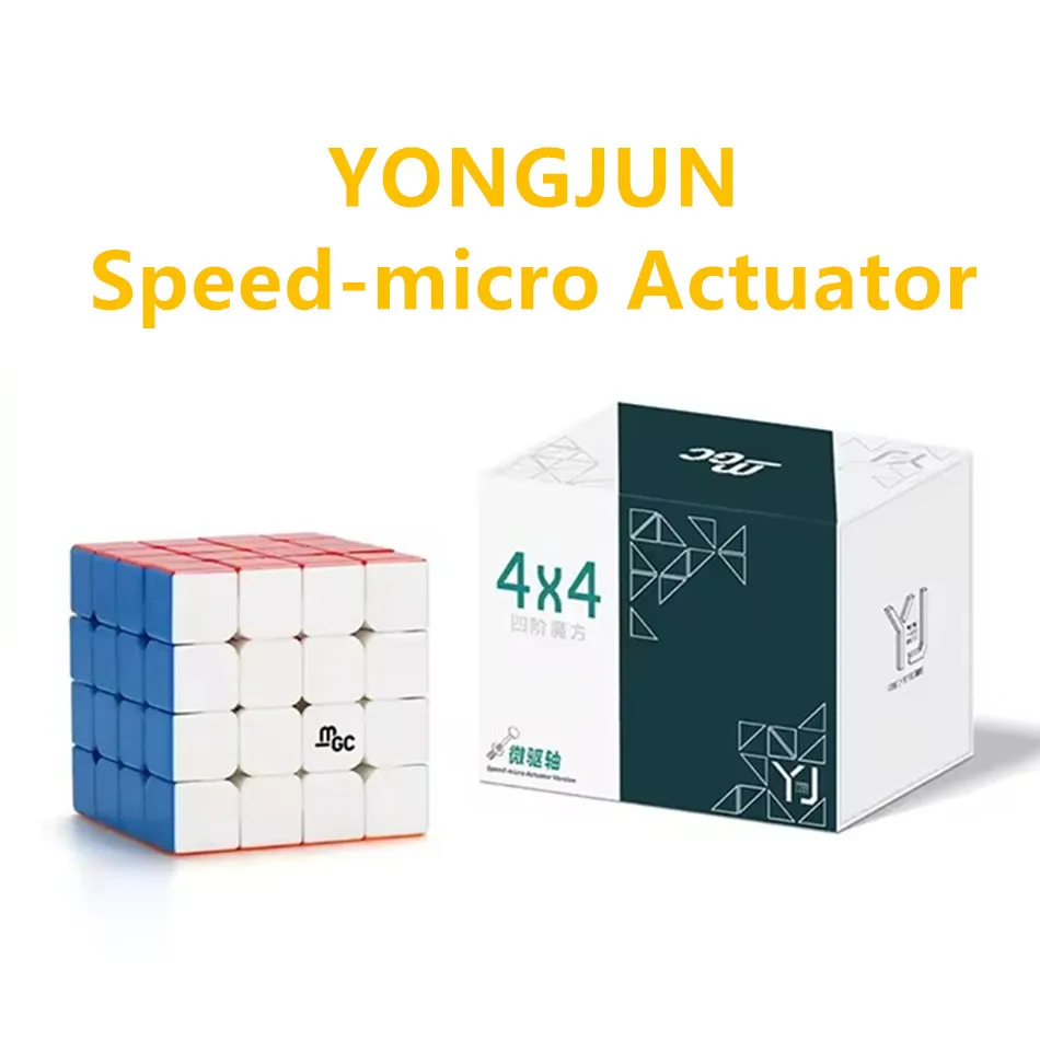 YJ MGC 4x4 Cubo Magico Magnetico Velocità Puzzle Cubo MGC 4M Elite Cubo Magico Per Il Regalo Dei Bambini Cubo Magnetico Professionale Puzzle