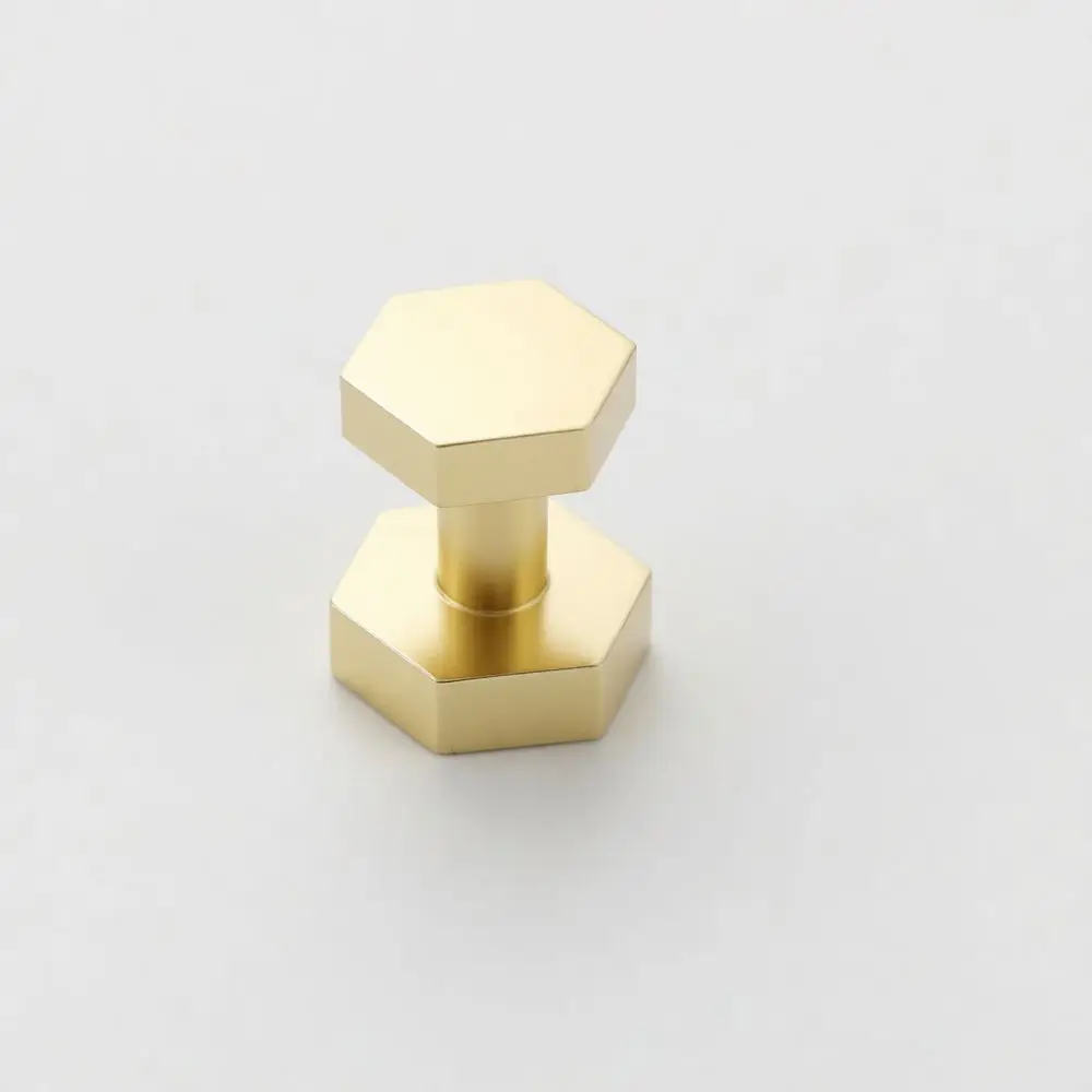 Premium Aluminum Alloy Cabinet Knobs Round Single Hole Handle For Furniture Drawer Wardrobe Kitchen Door Pulls