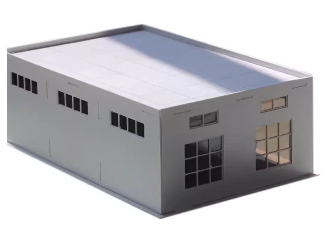 miniature  Tank Warehouse  Warehouse Workshop  Sand table model Pendant  Plastic assembly  1:150/100/87/72/64