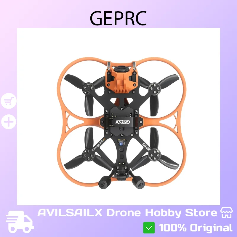 

Квадрокоптер GEPRC Cinelog 30V3 FPV | Новая модель 2025 года | Версия WTFPV и O4 Por | Высокая четкость и стабильная аэрофотосъемка