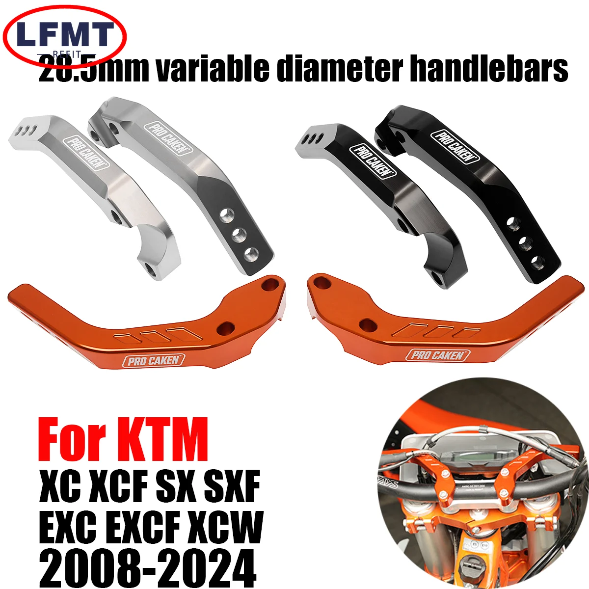 

Motorcycle 28mm Hand Guard Handguards Bracket Handlebar Cover For KTM 125-500 SX SXF XC XCF EXC EXCF XCW XCWF 6DAYS 2008-2024