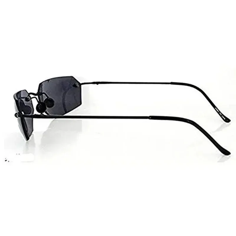 Clássico agente de matriz smith estilo polarizado óculos de sol dos homens legal rebites design da marca óculos de sol cosplay prop mn51