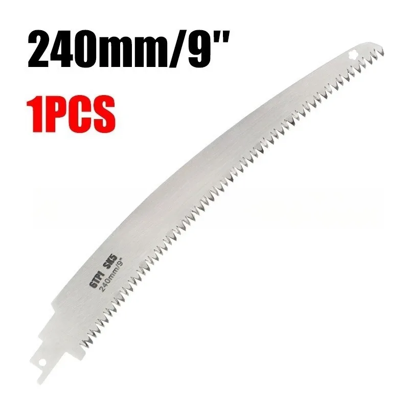 For reciprocating curved saw blade round wood cutting branch trimming horse knife saw blade SK5