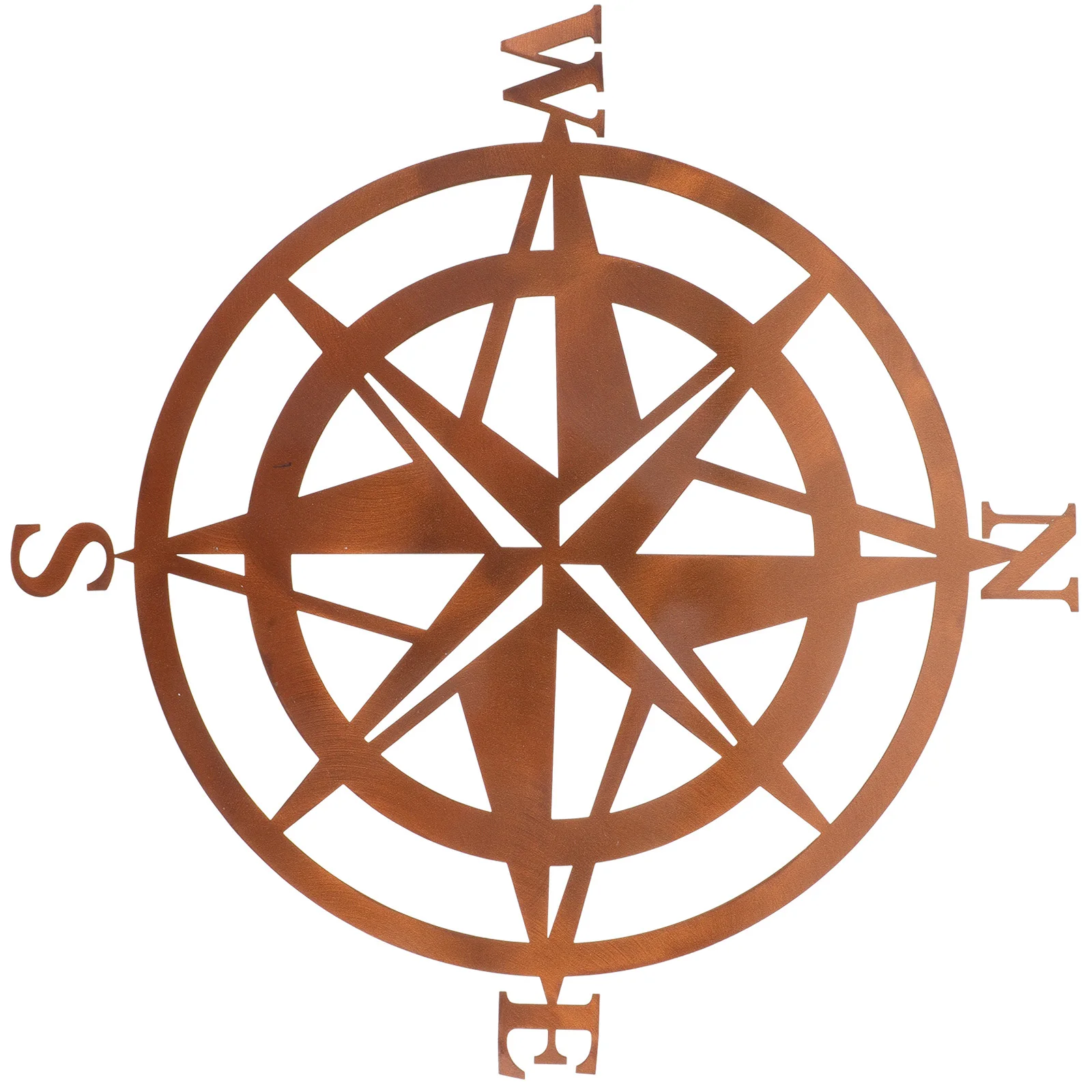 

Metal Compass Wall Decor Nautical Hanging Sculpture For Living Room Bathroom Patio Outdoor Home Wall Art Craft Ornament