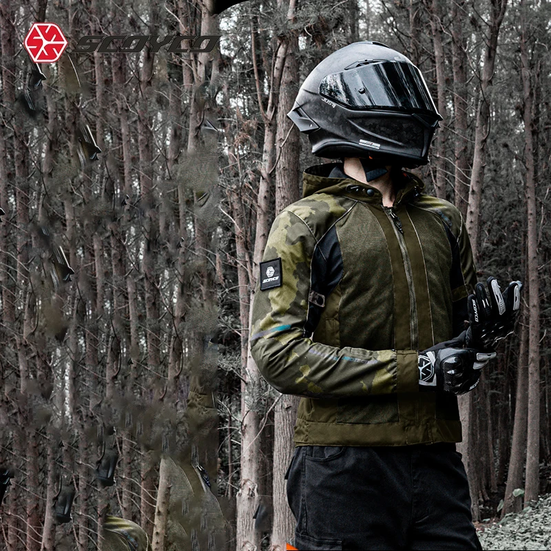 Chaqueta de motocicleta para hombre, Windpoof, Moto de carreras, ropa de tira reflectante de verano, traje de equipo de protección