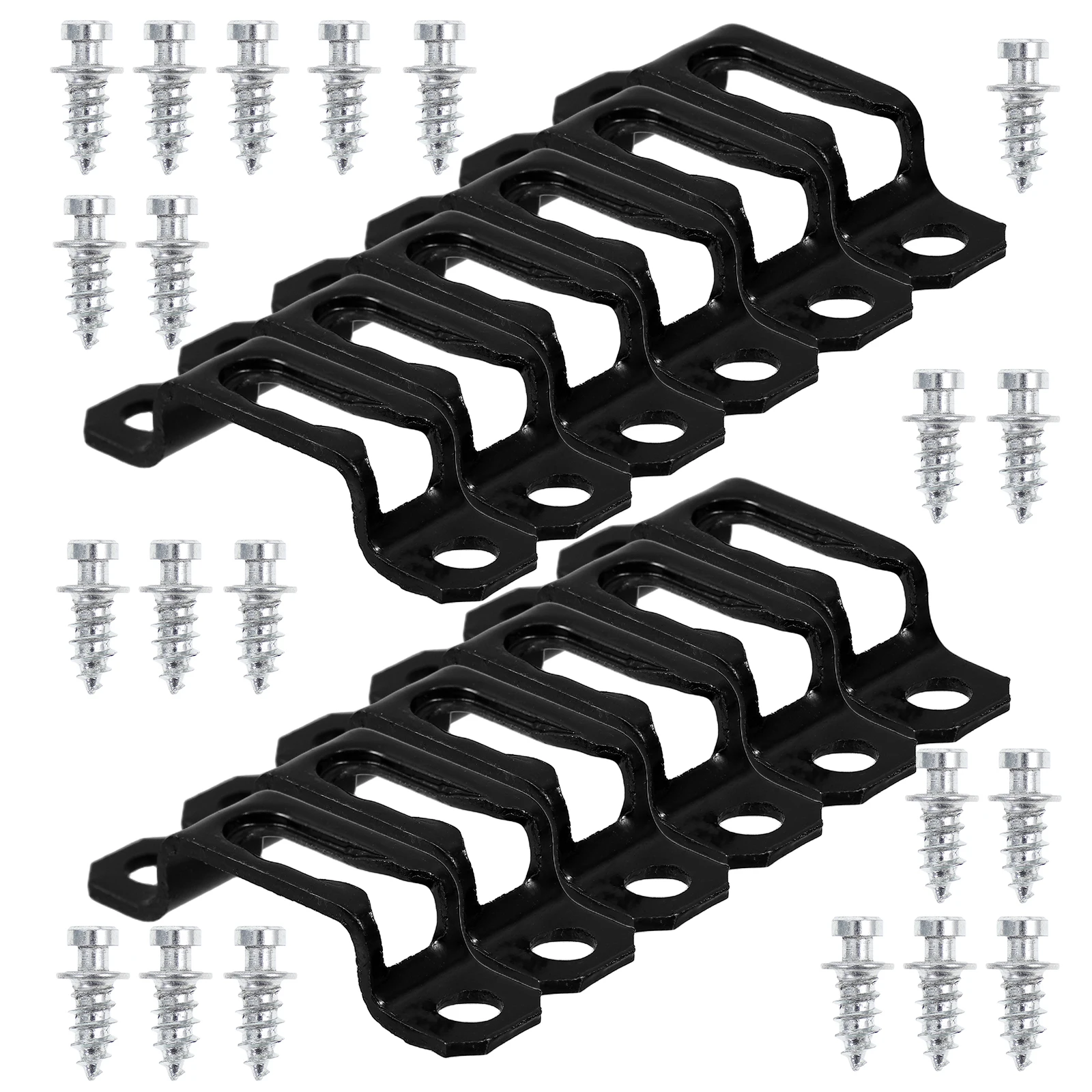 

30 Pcs Furniture Connection Hidden Buckle Connectors Metal Prevents Loosening Wardrobes Bookshelves Cabinets Hardware Sofa