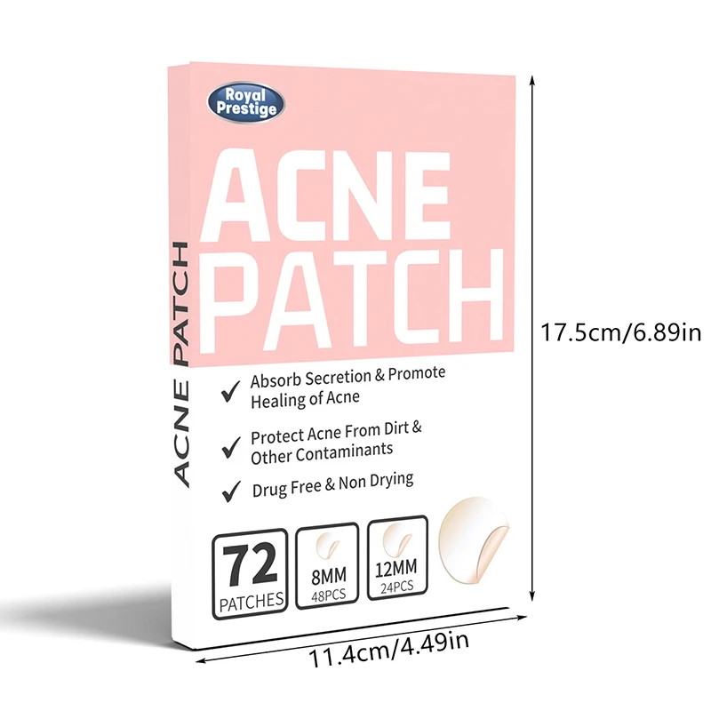 Salicylic Acid Patch Granules Acne Patch Invisible Acne Removal Mark Acnepatch Skin Care Tool Facial Care Tool Beauty and Health