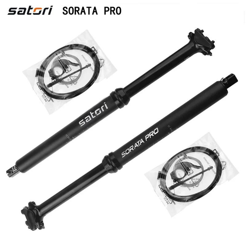 

SATORI 30.9mm/31.6mm Telescopic Seatpost 125/150mm Travel Dropper Seat post External/Internal for Mountain Bike,DH,FR,AM,XC