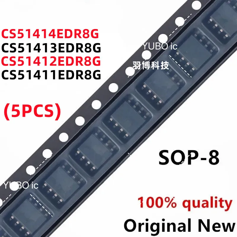 

(5piece)100% New CS51414EDR8G CS51413EDR8G CS51412EDR8G CS51411EDR8G 51414 51413 51412 51411 sop-8 Chipset