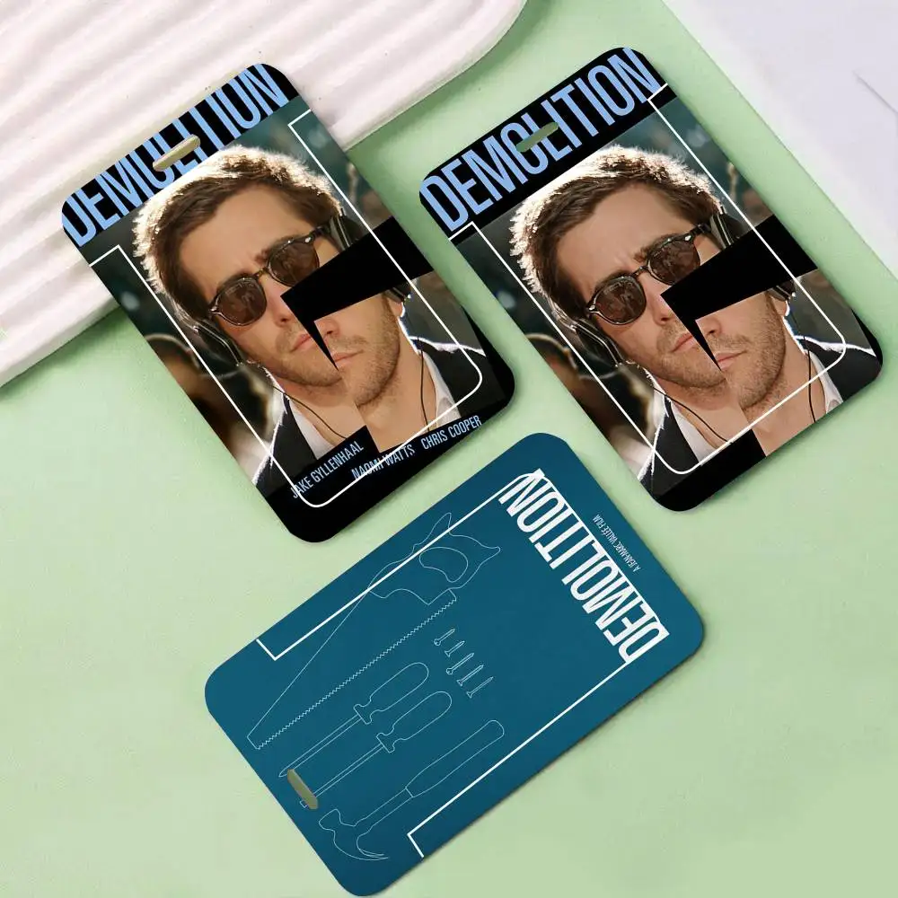 

Черные держатели для карт Healing Movie Demolition с ремешком на шею для студенческих карт питания и удостоверений личности, для школы