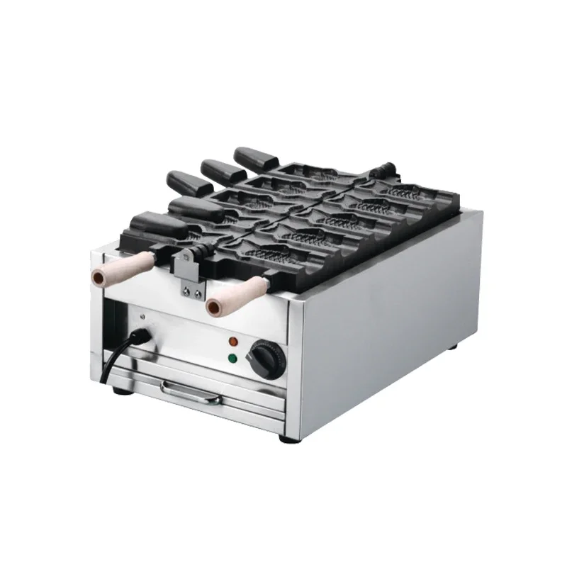 Nueva máquina especial de galletas y aperitivos DS-1103B/DS-1103BR máquina de oración marina 220V calefacción eléctrica máquina de panqueques de helado de Gas