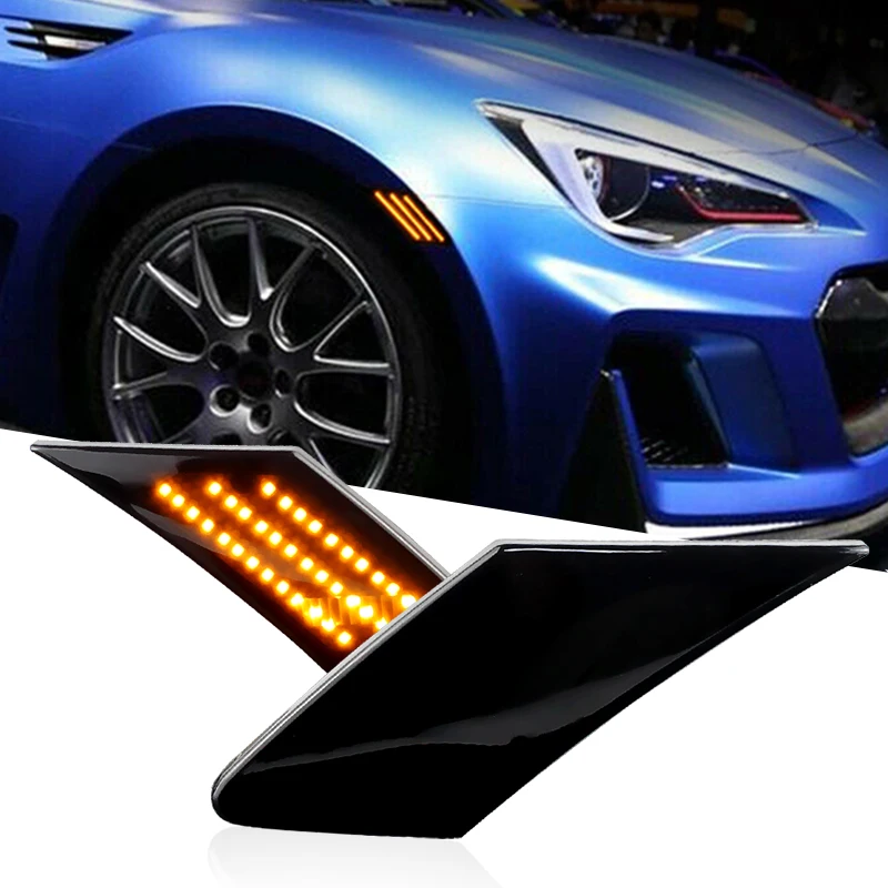 2x led turn signal light para toyota 86 ft86 gt86 indicador