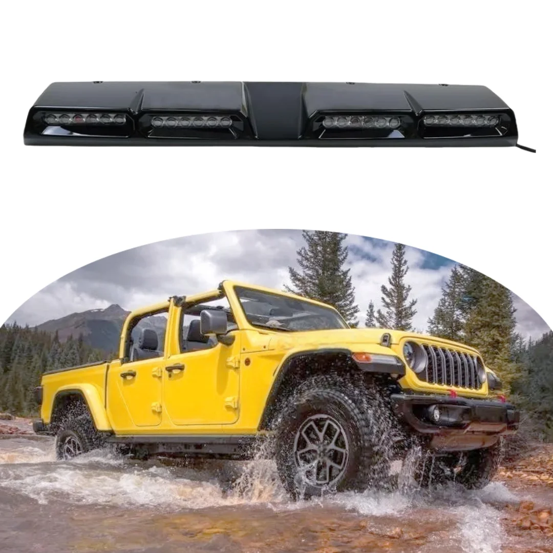 

Roof Light Fits for Jeep Gladiator JT 2019-2024 2025 Lamp Model Roof Top Light Bar Led Lamp Top Light Bar with LED DRL