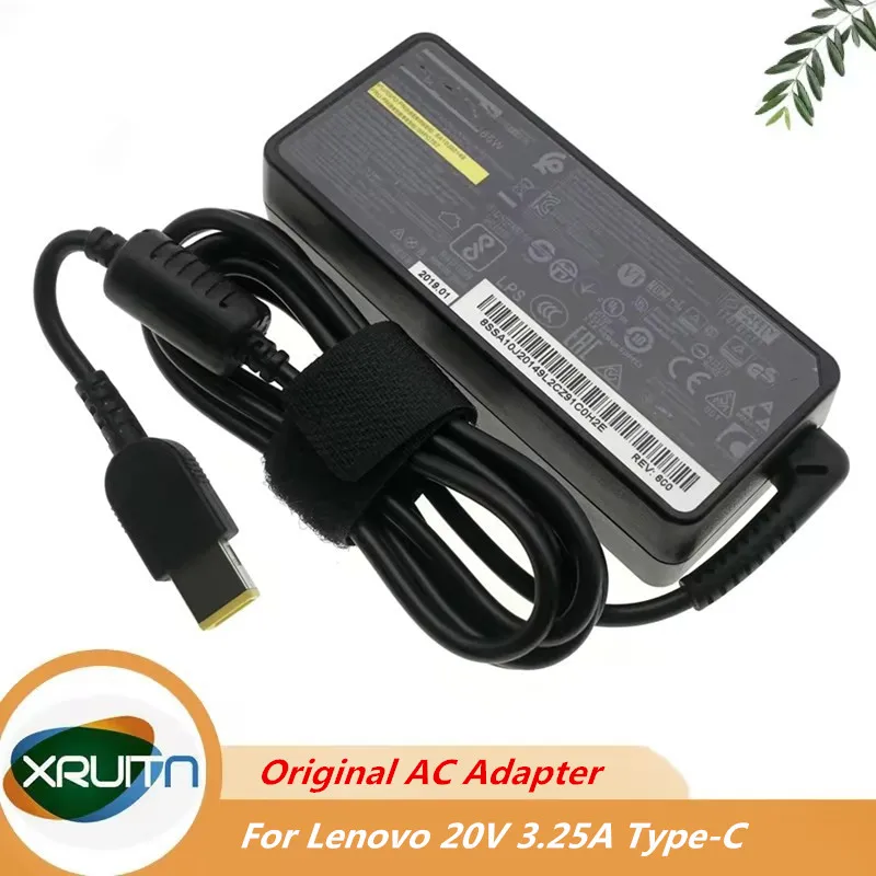 

Оригинальный адаптер переменного тока PA-1650-72 SA10J20149 00PC757 20 В 3,25 А 65 Вт для Lenovo THINKPAD S431 S531 G500S G700 YOGA 3 4 Pro 11 зарядное устройство