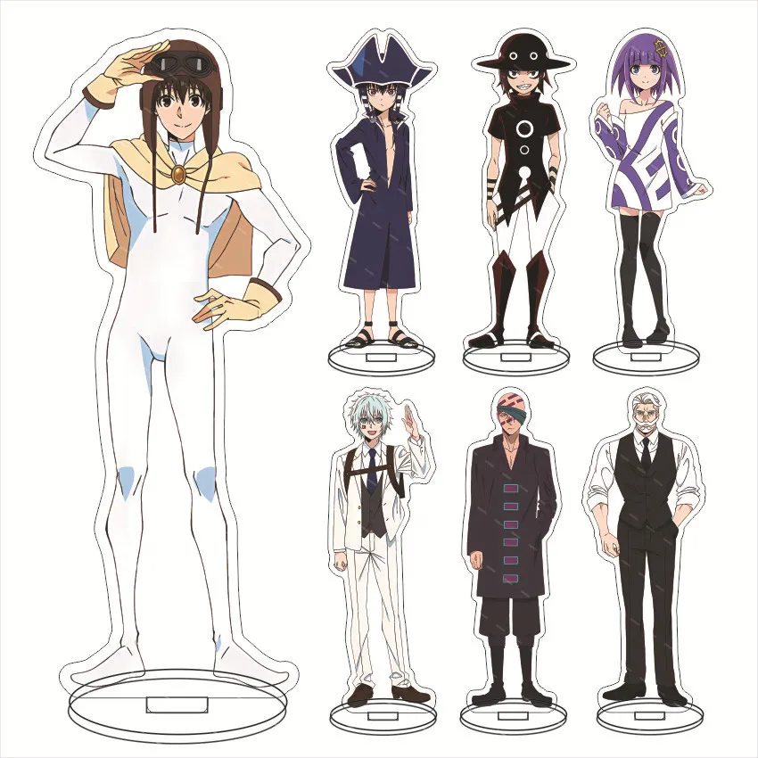 Anime Good Night World Acrylic Stand Ichi Mei Figure Holder Goods Cartoon Peripheral Kawaii Room Decor Desk Display Gift