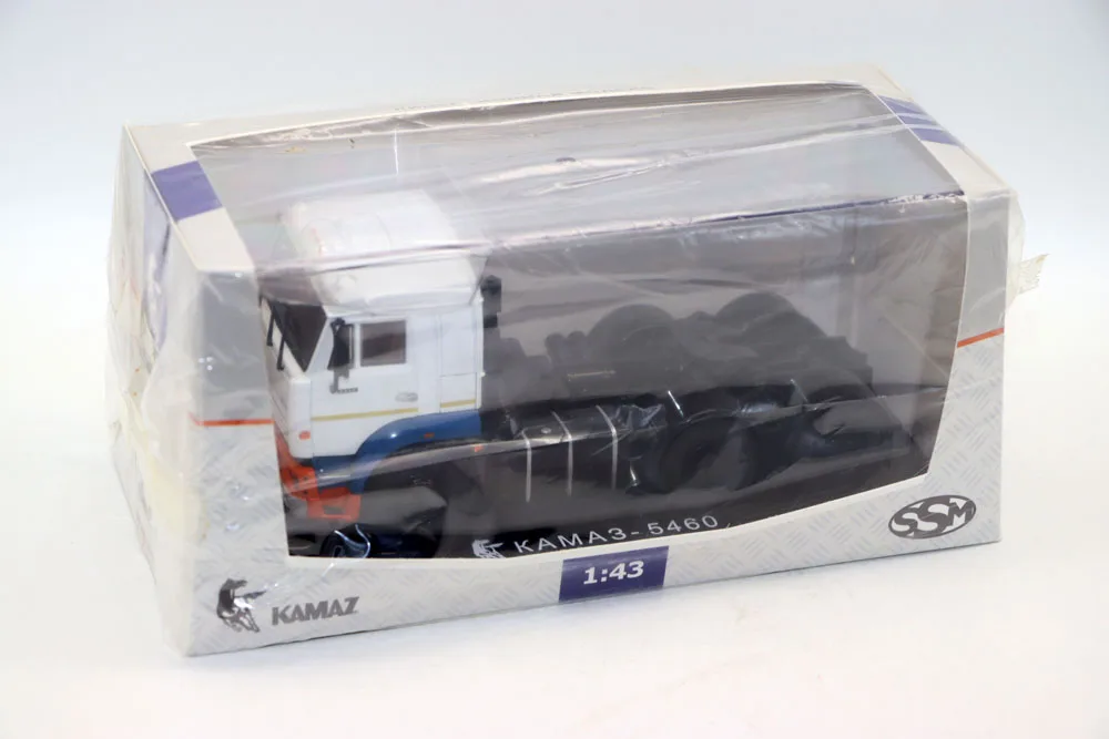 Nouveau tracteur à l'échelle 1/43, camion KAMA3 5490, modèles urss moulés sous pression pour Collection de jouets, cadeau