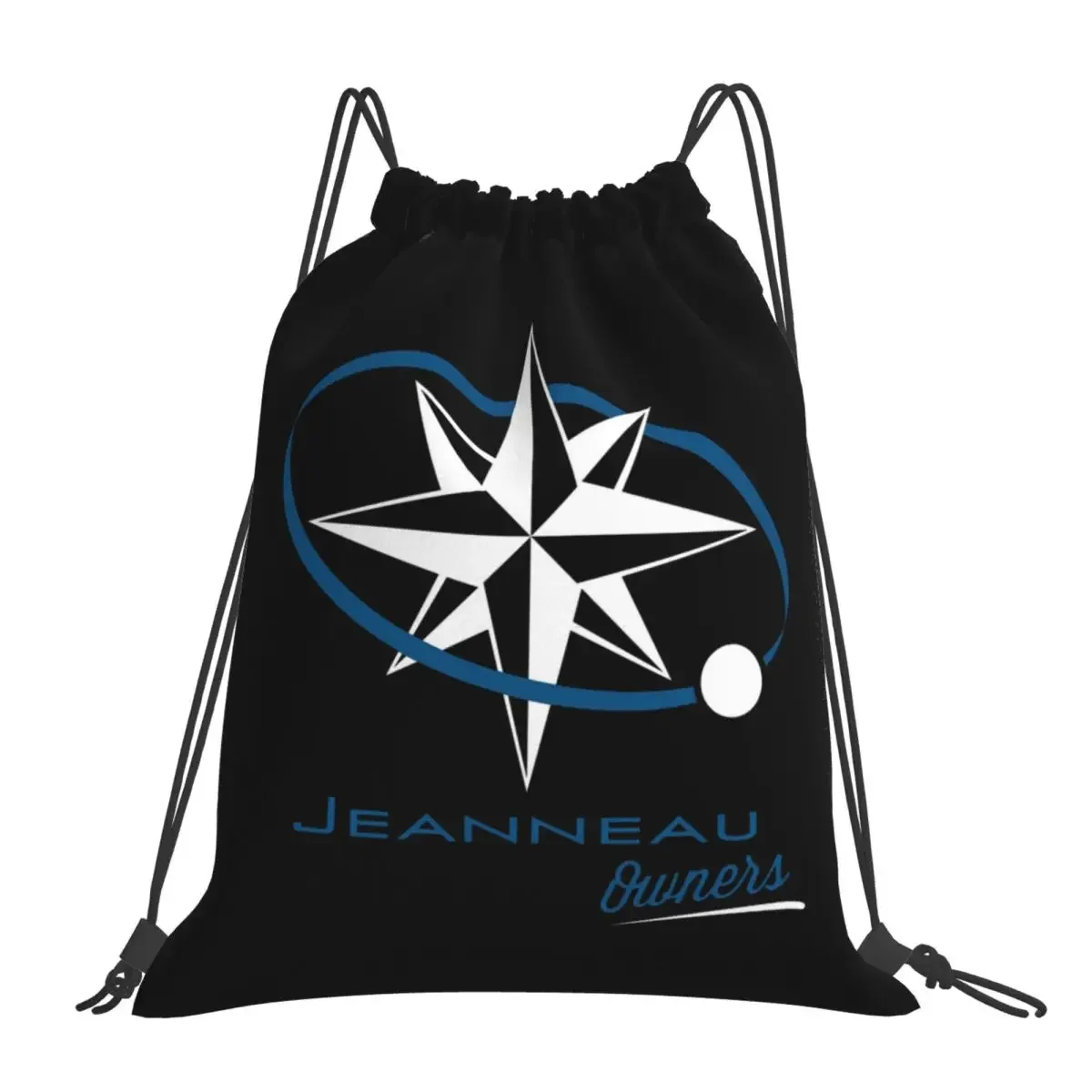 

Jeanneau Yachts (4) Backpacks Casual Portable Drawstring Bags Drawstring Bundle Pocket Sports Bag Book Bags For Travel School