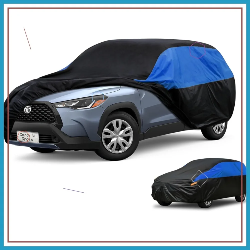

Custom Fit Car Cover for Toyota Corolla Cross, Waterproof All-Weather Protection Against Sun UV Rain Dust Snow Wind
