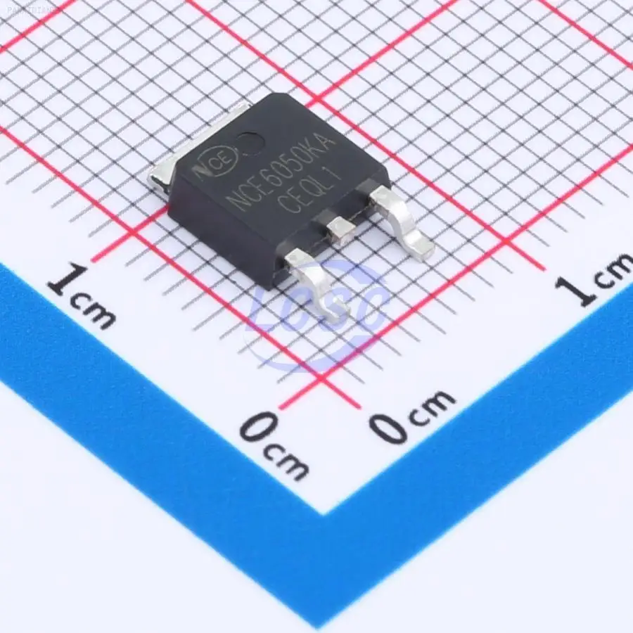 10PCS   NCE6050KA 60V 50A 20mΩ@10V,20A 85W 2.5V@250uA 1 N-channel TO-252-2(DPAK) MOSFETs ROHS