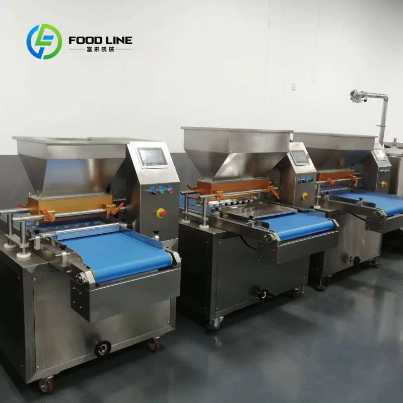 Customized High Efficiency Cupcake Filling Machine Quantitative Cake Batter Filling Machine Filled Cake Making Machines
