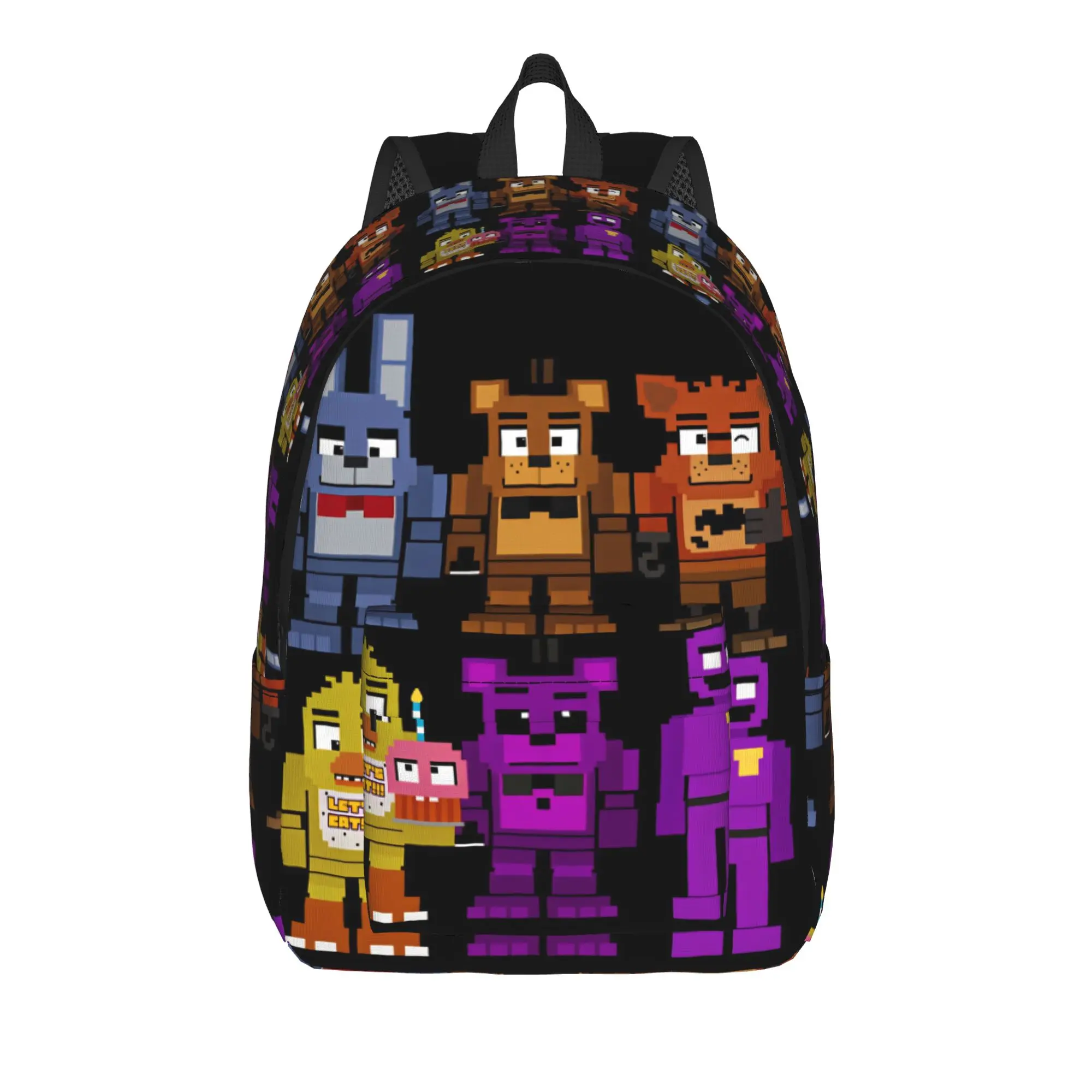 F-Five Nights at Freddys Backpack Game  College Backpacks Teen Fashion High School Bags Custom Print Rucksack