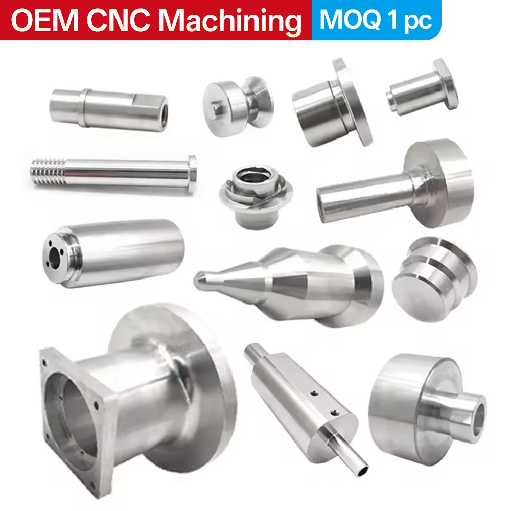 Custom CNC Turning Automatic Lathe Aluminum Machining Parts Precision 3D Metal Printing Services Polishing Anodizing Sandblastin