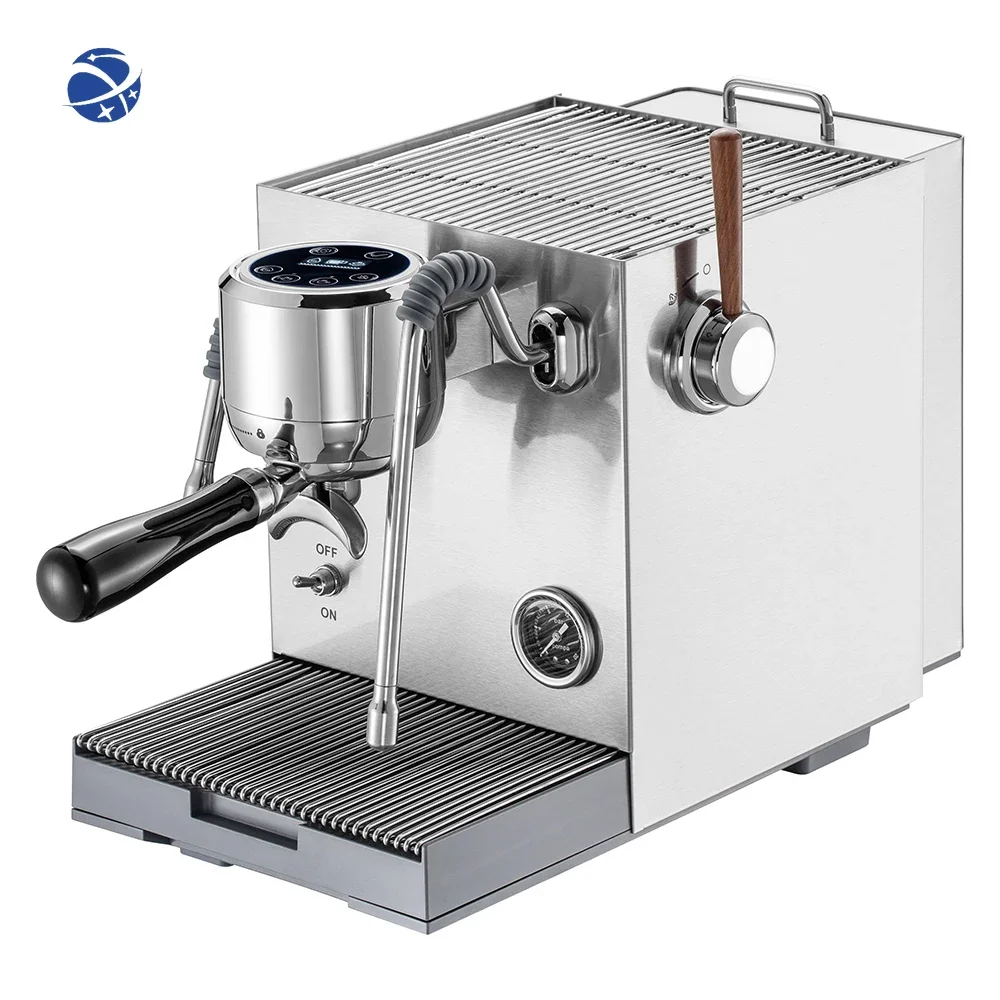 YUNYI HIGH QUALITY HOT SALES Italian Pump Three Boiler Semi-Automatic  Machines Cafe Expresso Maker  Coffee Machine