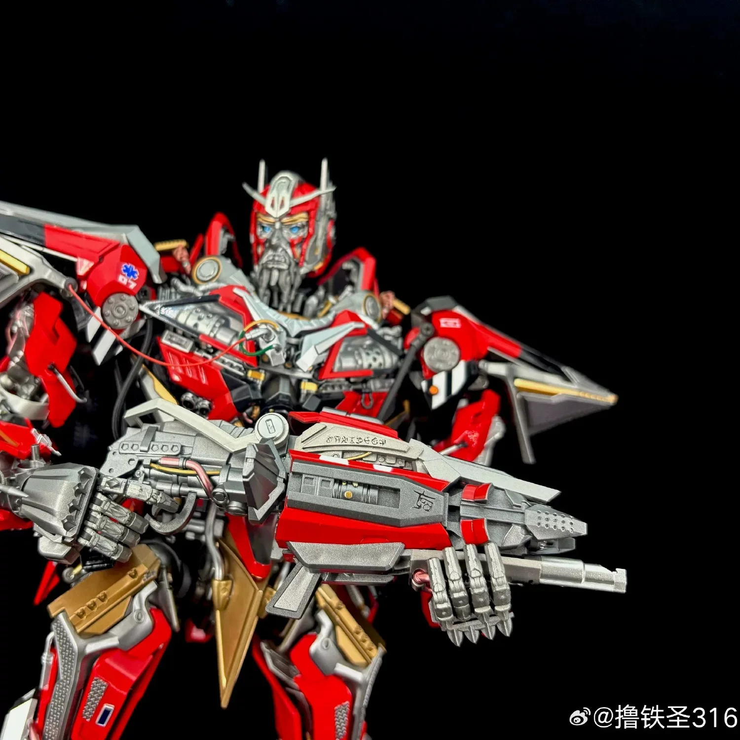 ของเล่นแปลงร่าง SP-316 SP316 เซนติเนล ไพรม์ โปรเพอร์ชั่น ค.โอ. ซีรีส์ภาพยนตร์ อะไหล่โลหะผสม ฟิกเกอร์แอคชั่น ของตกแต่งโต๊ะทำงาน ของเล่น ของขวัญ