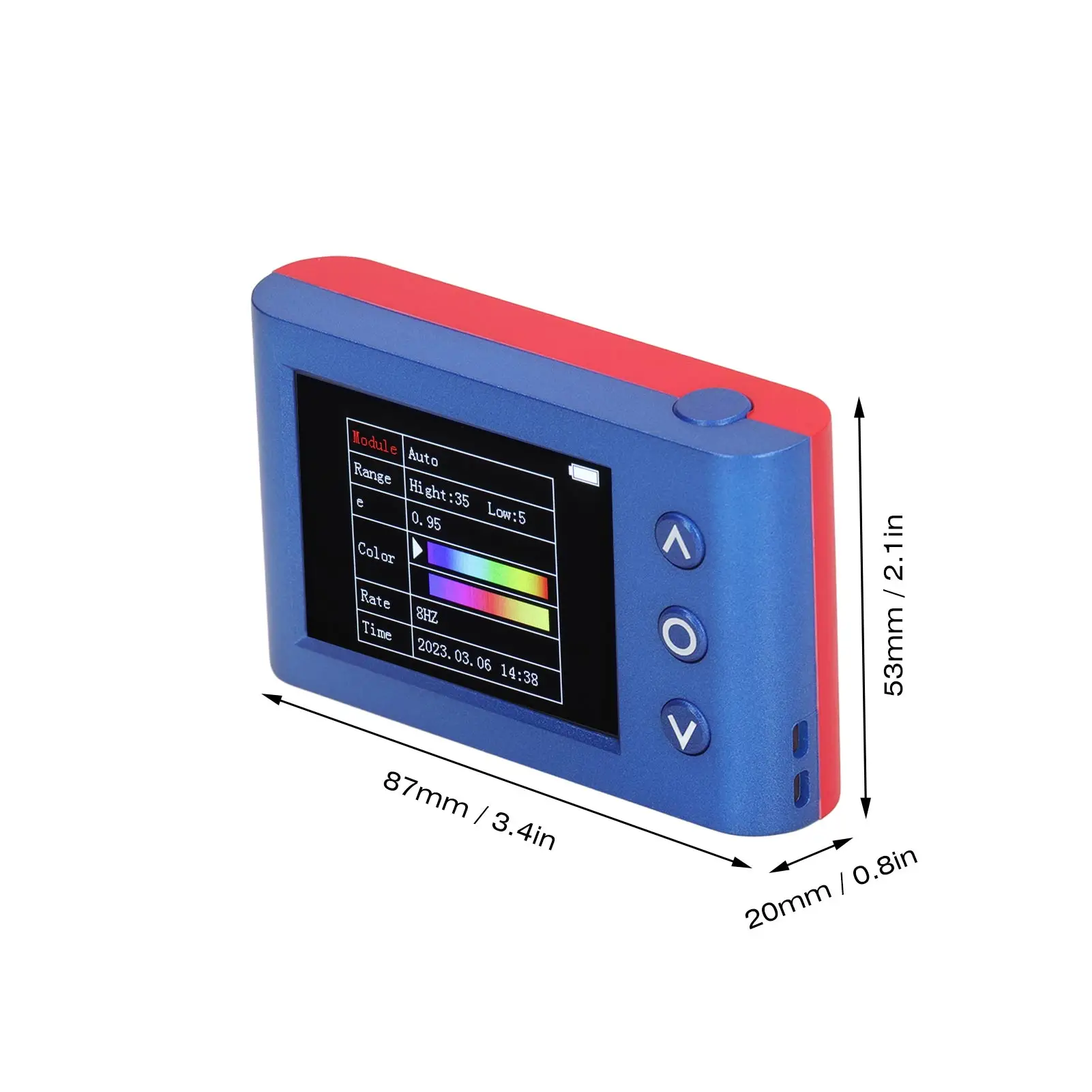 Thermal Imaging Camera 2.4in LCD Display Infrared Thermal Imager 8Hz  USB Interface Handheld Thermal Imaging Camera 320x240