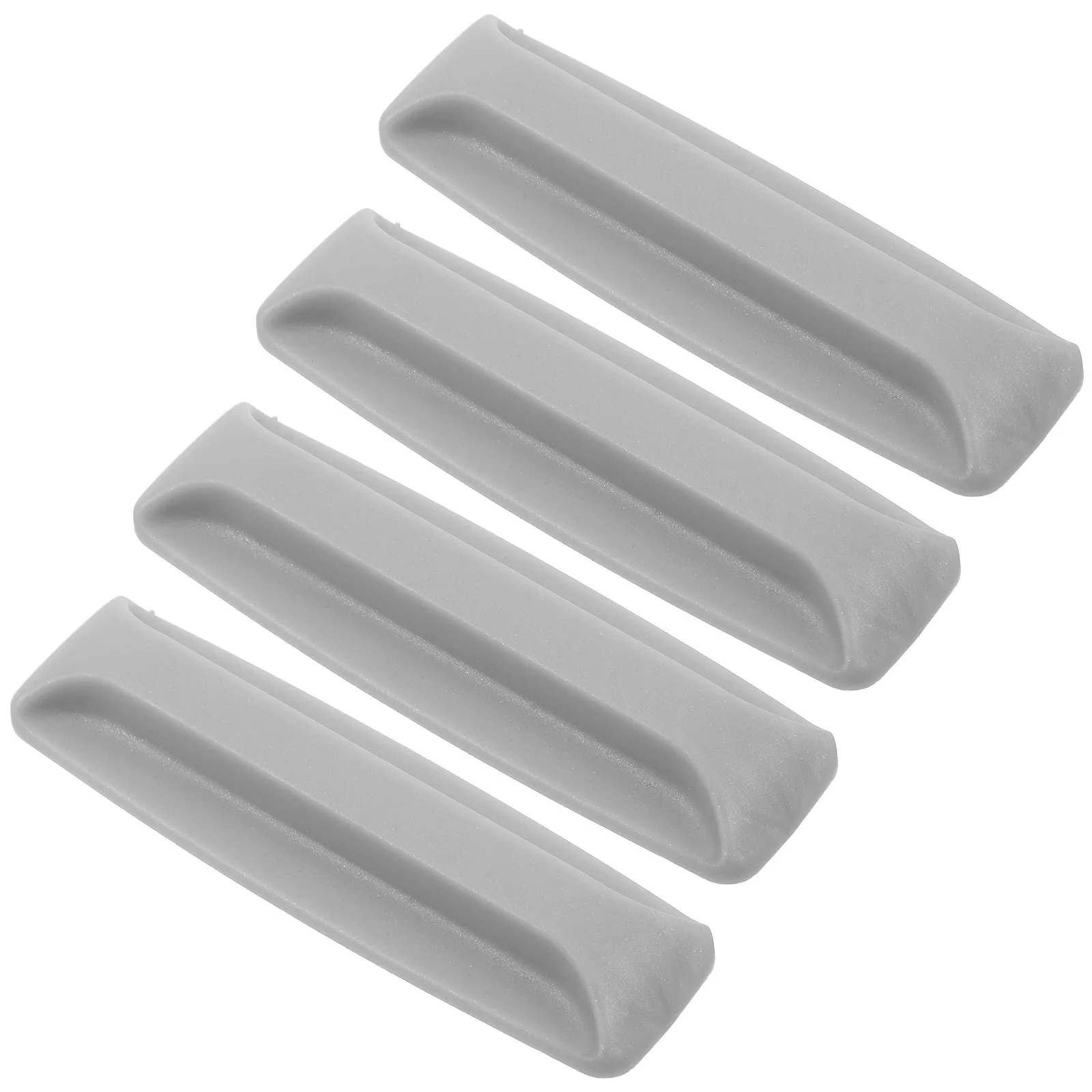 2Pairs Self Adhesive Cabinet Handles Easy Mount Removable Stick on Door Handles Sliding Glass Fridge Balcony Cabinet Handle