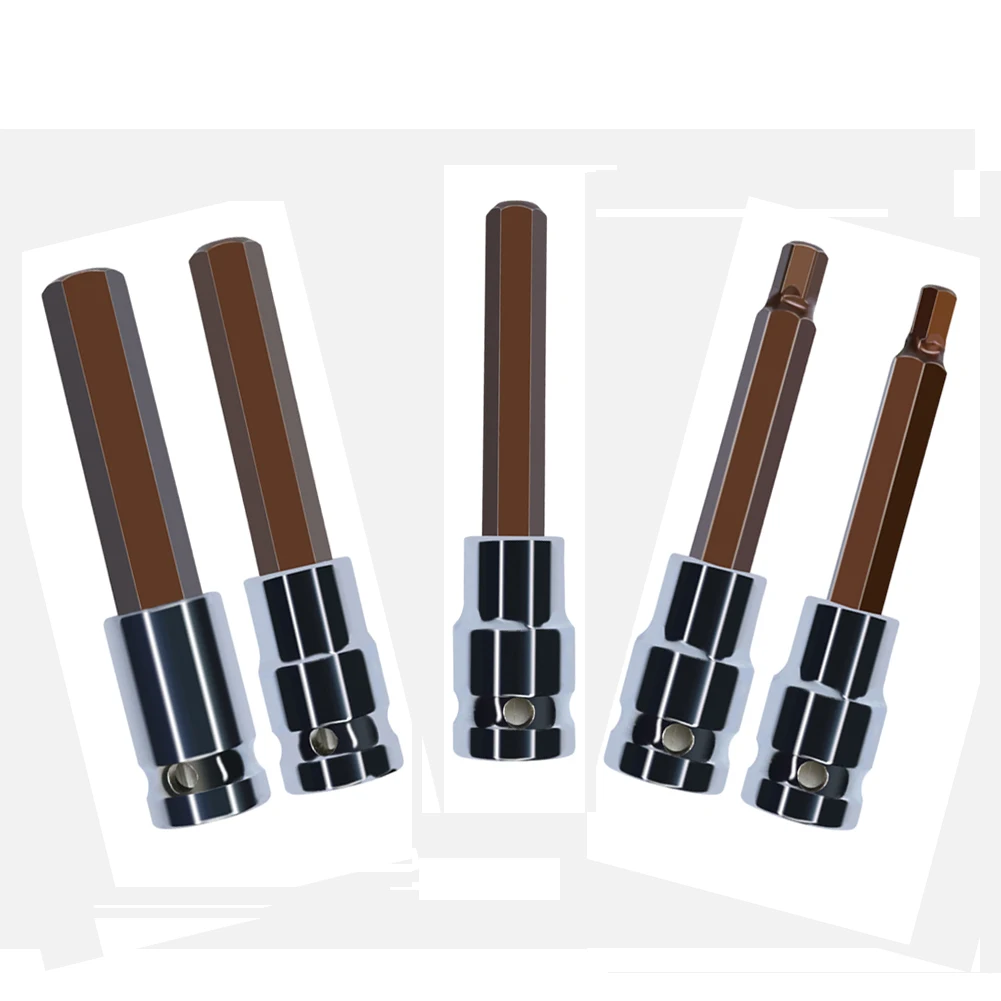 Diseño Simple Llave de tubo de 1/2 pulgadas Llave de tubo hexagonal Uso de fábrica Muebles para el hogar Enchufes hexagonales interiores Uso de fábrica