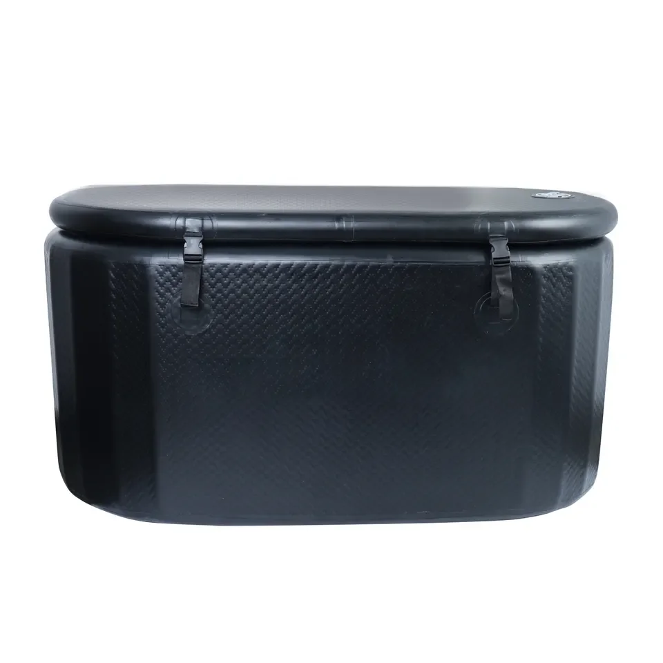 Portable Ice Plunge Bathtub Inflatable Folding Chiller Tub Outdoor Indoor Cold Plunge Ice Bath With Chiller