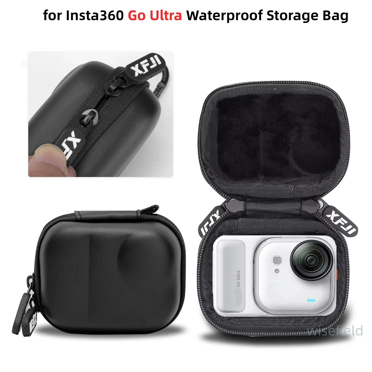 حقيبة تخزين مقاومة للماء حقيبة صغيرة محمولة لحقيبة تخزين Insta360 Go Ultra الواقية #1