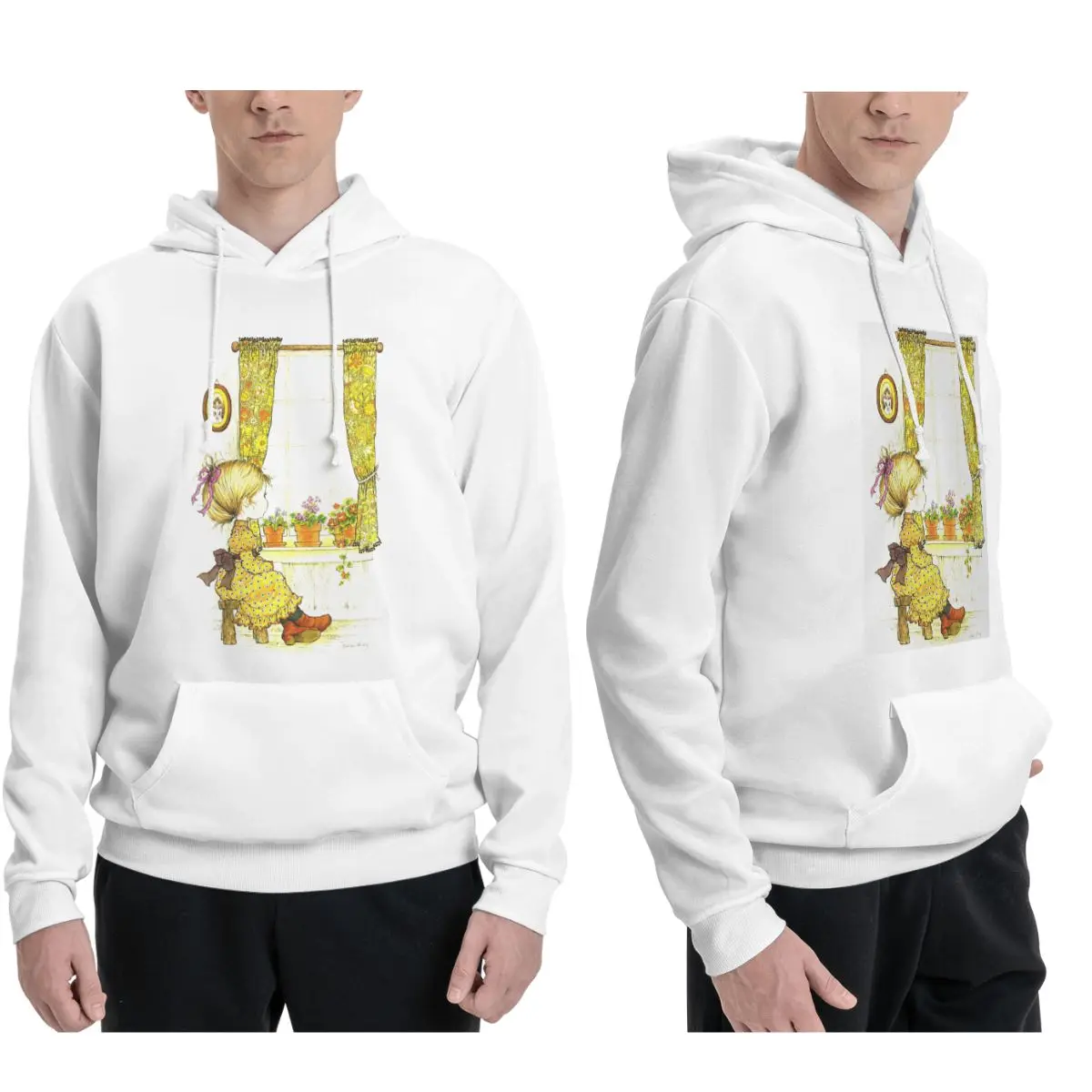 

Толстовки с капюшоном для девочек Sarah Kay, мужские и женские повседневные пуловеры, модная одежда с длинными рукавами, осень-зима