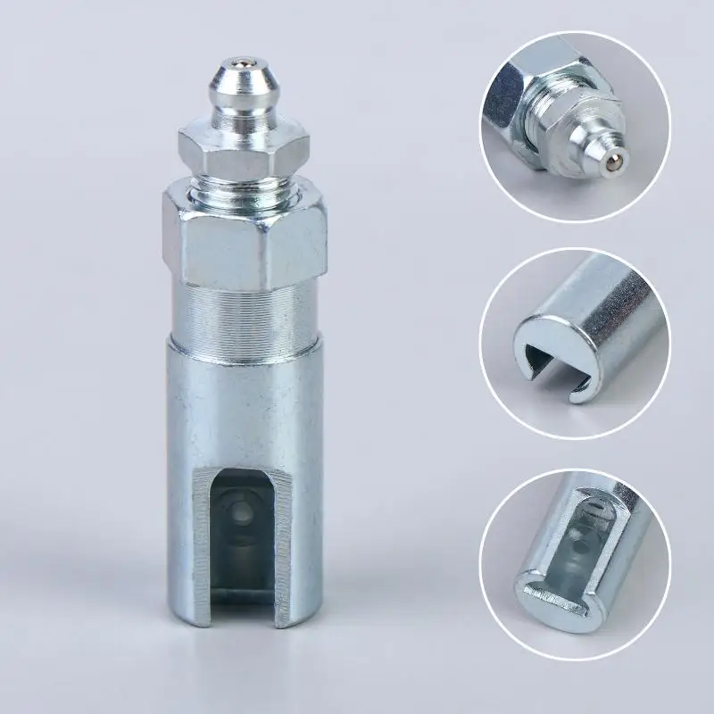 Lubricant Grease Coupler Replacement Parts Slide On Grease Adapter Right Angle Grease Coupler Carbon Steel