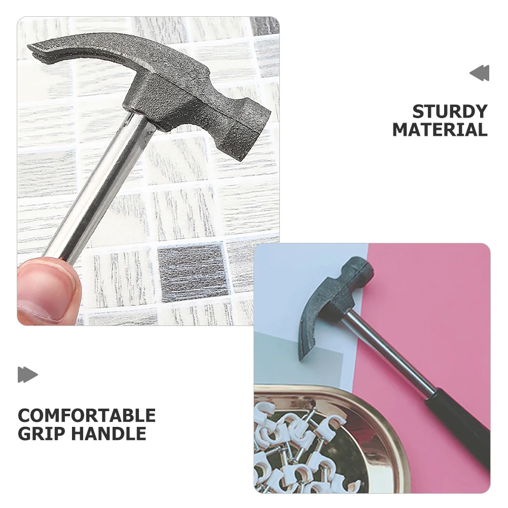 

6Pcs Multi-Function Mini Hammer Tent Pegs Mallet Durable Lightweight Camping Hiking Equipment Mini Hammer Tent Stake Mallet