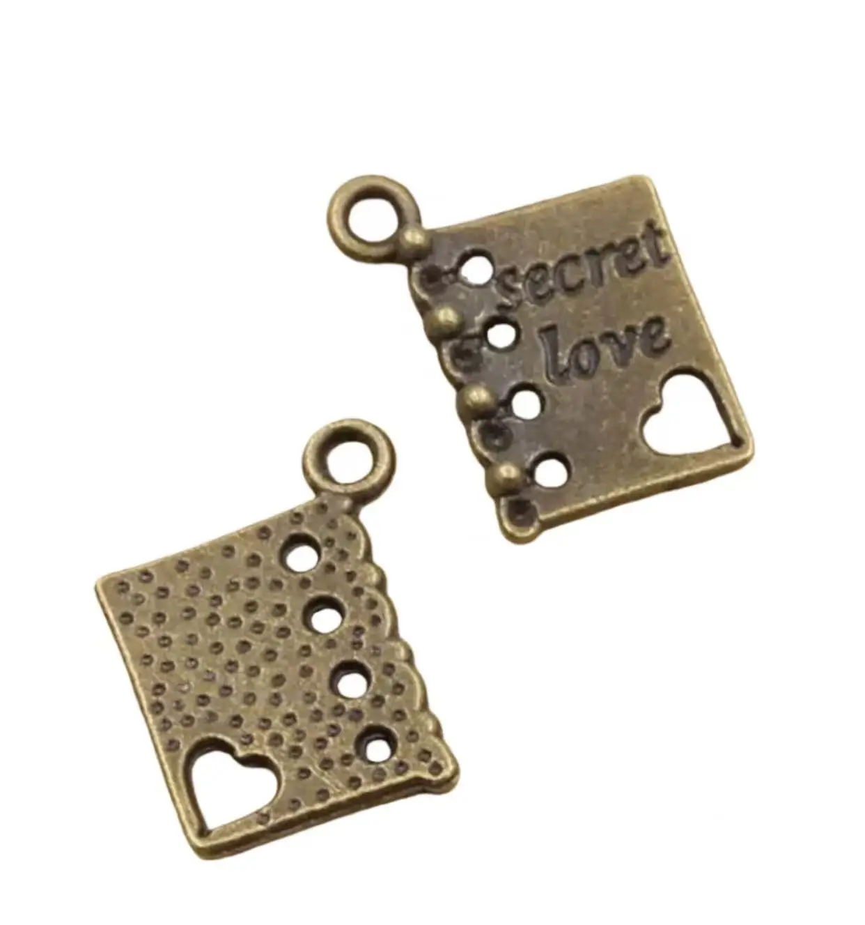 

20pcs 18*15 Vintage diary book design charms for handmade jewelry DIY accessories Zinc alloy metal HWJ0133
