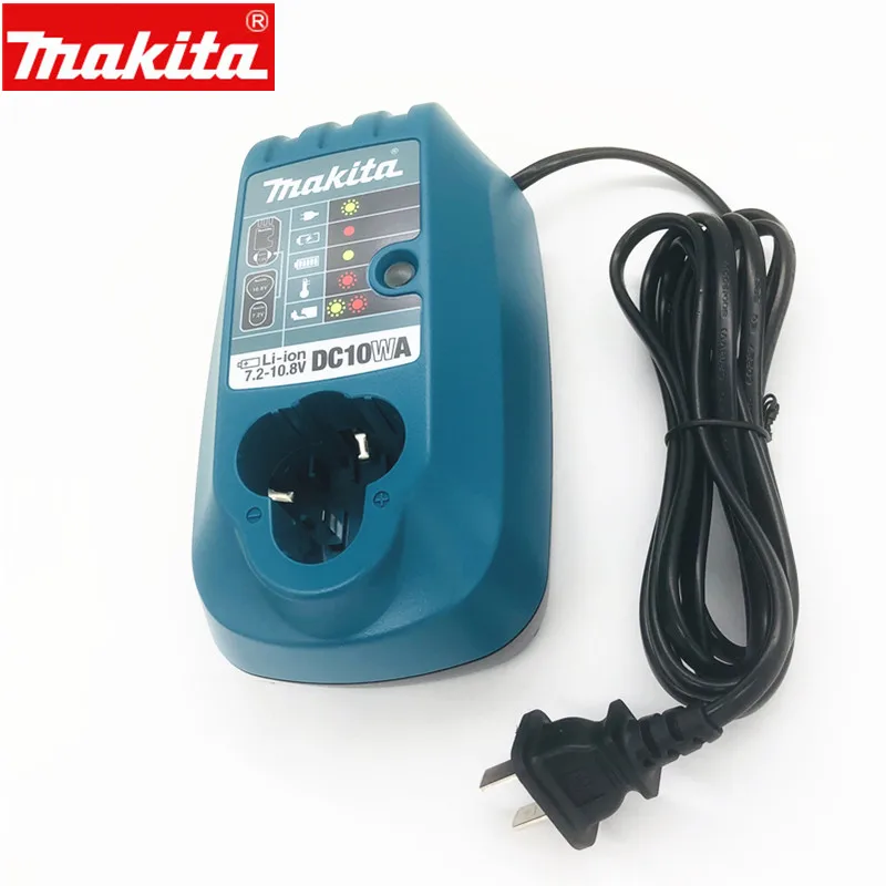 MAKITA Charger DC10WA for BL1013 10.8V Battery DF030D DF330D TD090D HP330D HP330Z TD090DZ DT091Z UH200Z DF030DWE TW100D